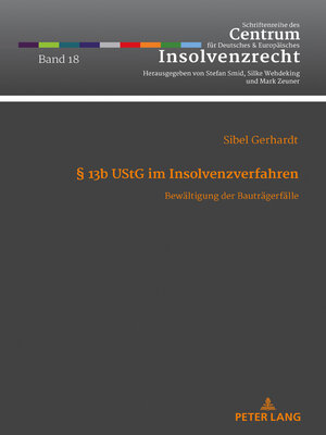cover image of §13b UStG im Insolvenzverfahren
